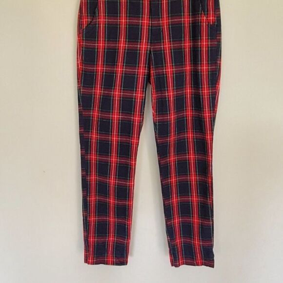 Hollister Green /Red plaid pants - Picture 6 of 11